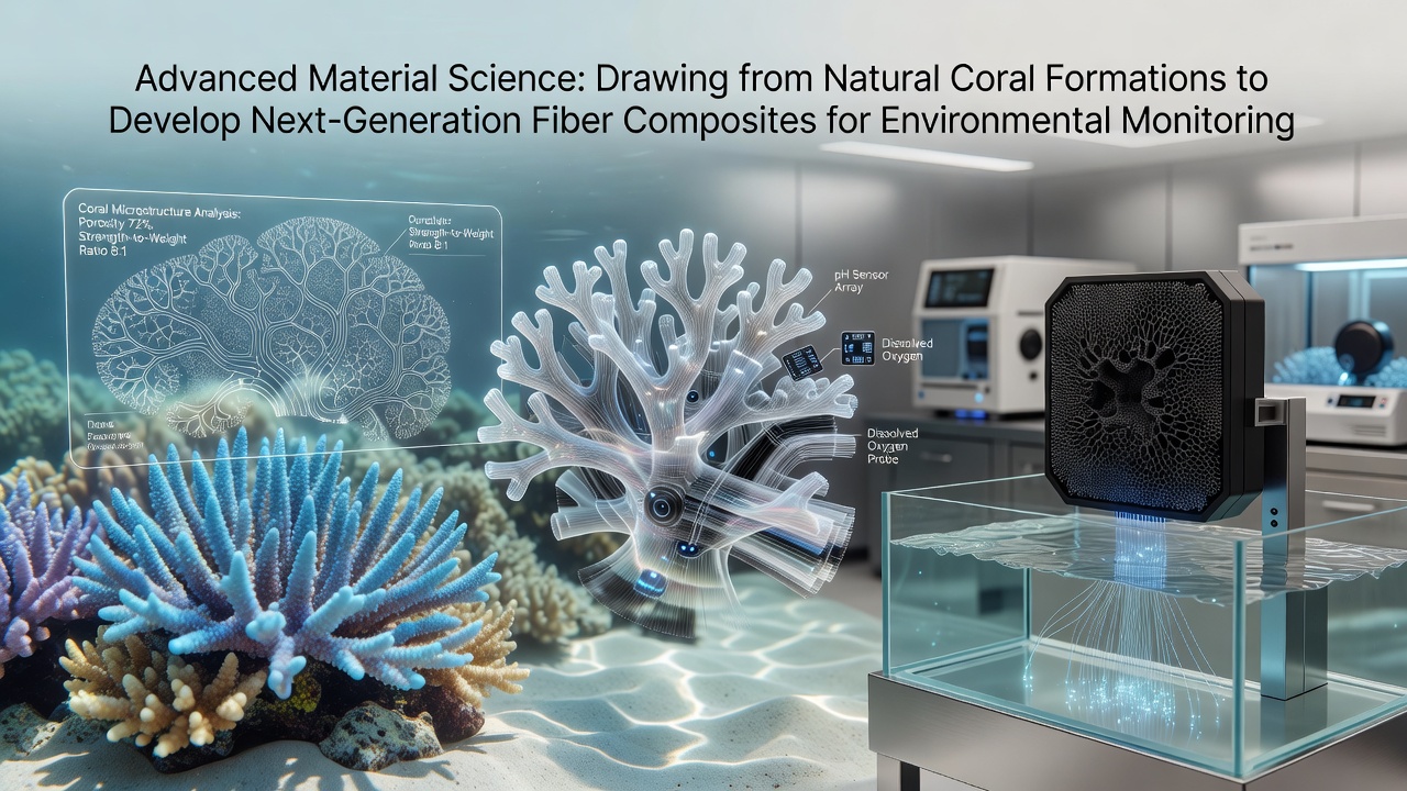 Advanced Material Science: Drawing from Natural Coral Formations to Develop Next-Generation Fiber Composites for Environmental Monitoring